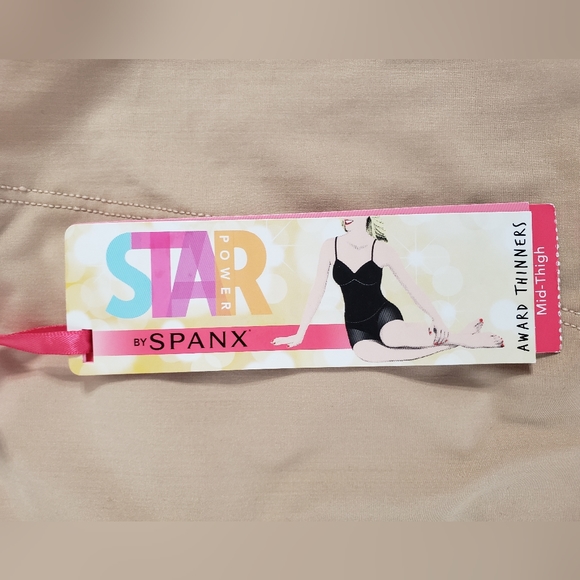 SPANX - STAR POWER mid-thigh slimmer - 3x - Taupe (***NWT***) - Picture 2 of 5
